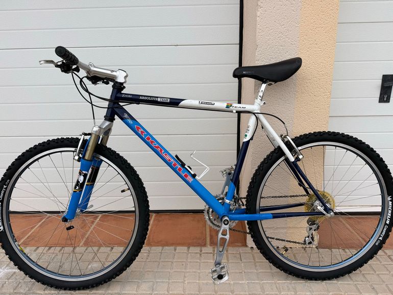 Used Kästle Custom Shimano XTR 1992 Mountainbike, Blue — image 4 of 13
