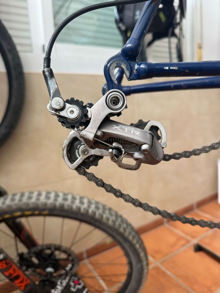 Used Kästle Custom Shimano XTR 1992 Mountainbike, Blue — image 8 of 13