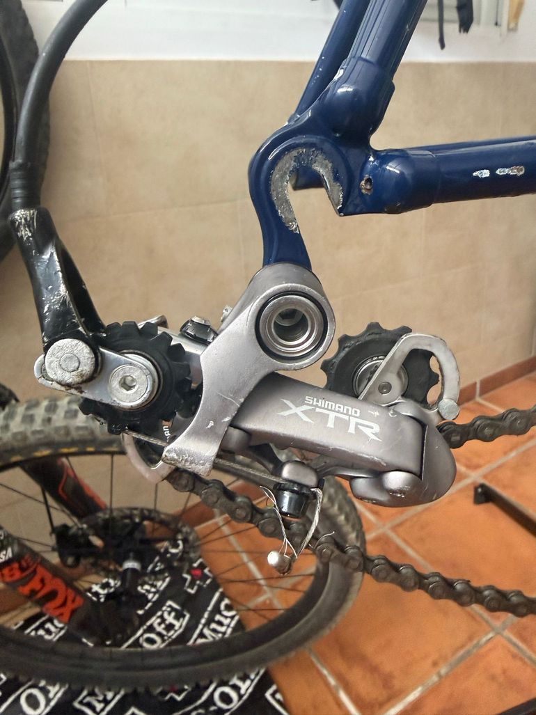 Used Kästle Custom Shimano XTR 1992 Mountainbike, Blue — image 9 of 13