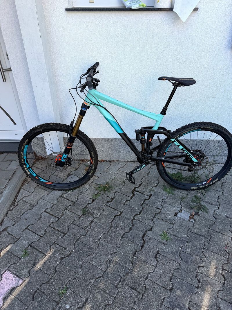Used CUBE FRITZZ 180 HPA SL 27.5 2017 2017 MTB