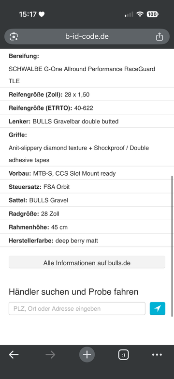 Used BULLS Grinder Shimano GRX 2024 Road & Gravel, Purple — image 5 of 5