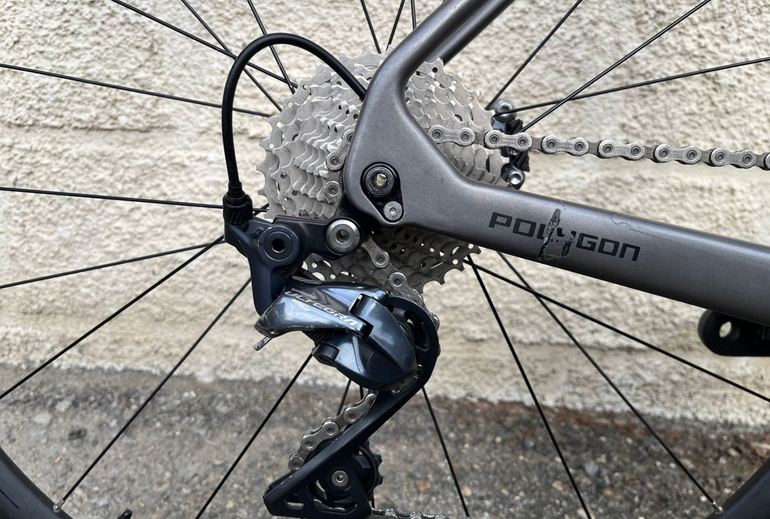 Used Polygon STRATTOS S8 DISC 2022 2022 Road & Gravel, Black — image 4 of 5