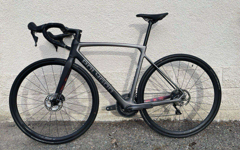 Used Polygon STRATTOS S8 DISC 2022 2022 Road & Gravel, Black — image 2 of 5