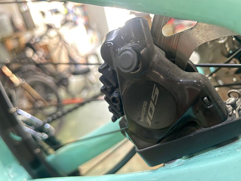 Gebrauchtes Bianchi Sprint 105 2025 Road & Gravel, Grün — Bild 6 von 16