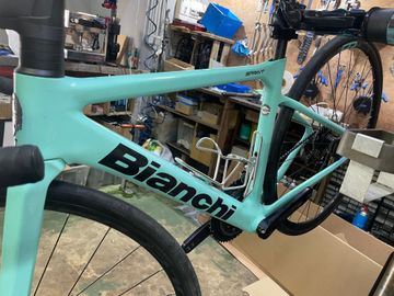 Gebrauchtes Bianchi Sprint 105 2025 Road & Gravel, Grün — Bild 4 von 16