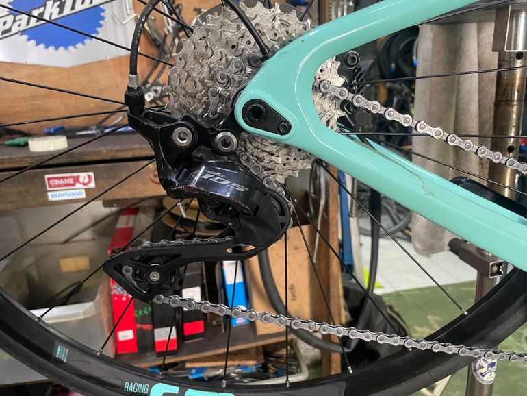 Gebrauchtes Bianchi Sprint 105 2025 Road & Gravel, Grün — Bild 3 von 16