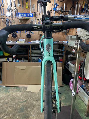 Gebrauchtes Bianchi Sprint 105 2025 Road & Gravel, Grün — Bild 7 von 16