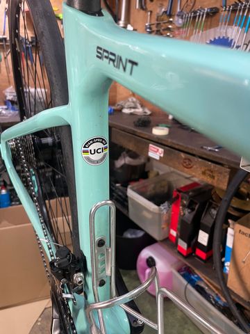 Gebrauchtes Bianchi Sprint 105 2025 Road & Gravel, Grün — Bild 12 von 16