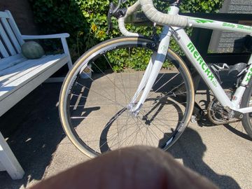 Gebrauchtes Eddy Merckx Racing 1998 Road & Gravel, Weiß — Bild 9 von 10