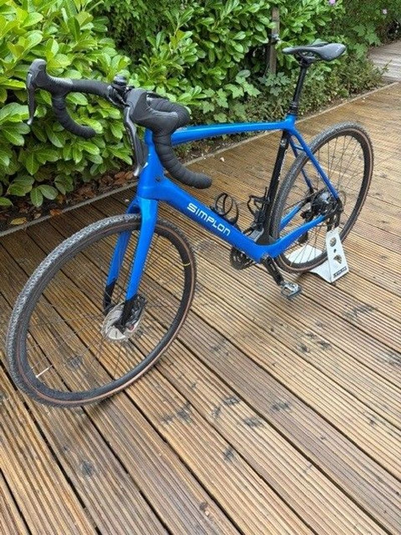 Used Simplon Inissio Pmax GRX610 Di2 Carbon E-Gravelbike 28" Mahle X20 236Wh Blau 2023 Road & Gravel