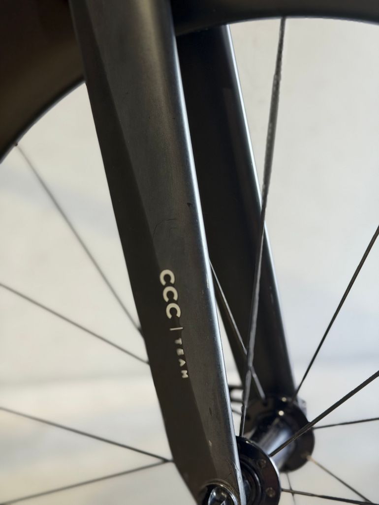 Used Giant Trinity Pro (EX TEAM CCC, GREG VAN AVERMAAT!) Rim Brake, Dura Ace 2019 Road & Gravel, Black — image 5 of 20