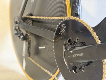 Used Giant Trinity Pro (EX TEAM CCC, GREG VAN AVERMAAT!) Rim Brake, Dura Ace 2019 Road & Gravel, Black — image 4 of 20