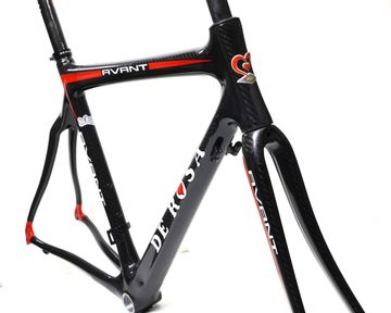 Used De Rosa Avant Frameset 2008 Frameset 2008 Road & Gravel, Black — image 2 of 22