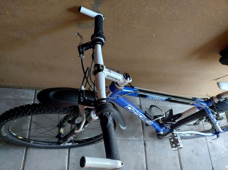 Gebrauchtes Argon Custom Shimano Dura Ace 2018 Mountainbike, Blau — Bild 9 von 9