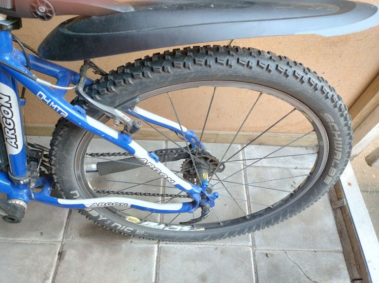 Gebrauchtes Argon Custom Shimano Dura Ace 2018 Mountainbike, Blau — Bild 2 von 9