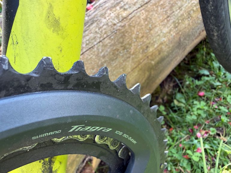 Used Giant Contend Shimano Tiagra 2017 Road & Gravel, Orange — image 6 of 8