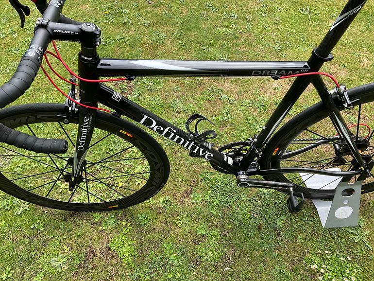 Gebrauchtes Gitane Custom Campagnolo Record 2010 Road & Gravel, Schwarz — Bild 5 von 6