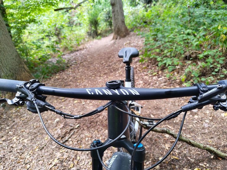 Brugt Canyon Lux World Cup Shimano Deore XT 2022 Mountainbike — billede 11 af 12
