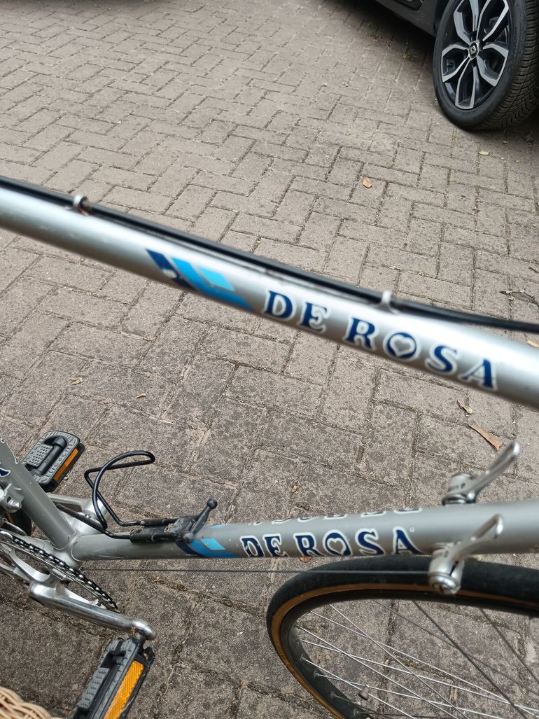 Used De Rosa SLX Other 1988 Road & Gravel, Light Gray — image 4 of 10