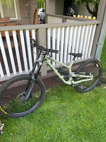 Used Commencal FRS SRAM XX1 Eagle AXS 2024 Mountainbike, Green — image 2 of 7