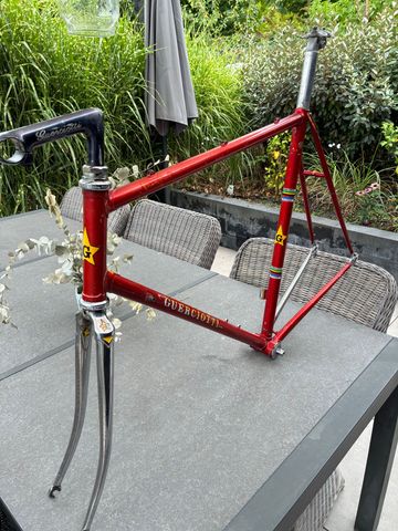 Used Guerciotti Custom Frameset 1982 Road & Gravel, Red — image 1 of 10