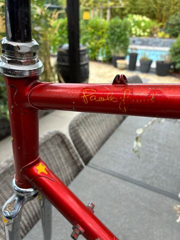 Used Guerciotti Custom Frameset 1982 Road & Gravel, Red — image 4 of 10