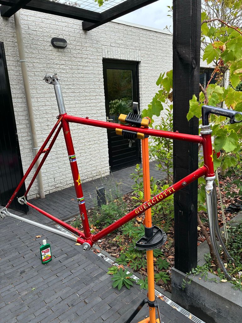 Used Guerciotti Custom Frameset 1982 Road & Gravel, Red — image 10 of 10