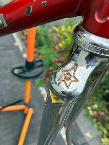 Used Guerciotti Custom Frameset 1982 Road & Gravel, Red — image 8 of 10
