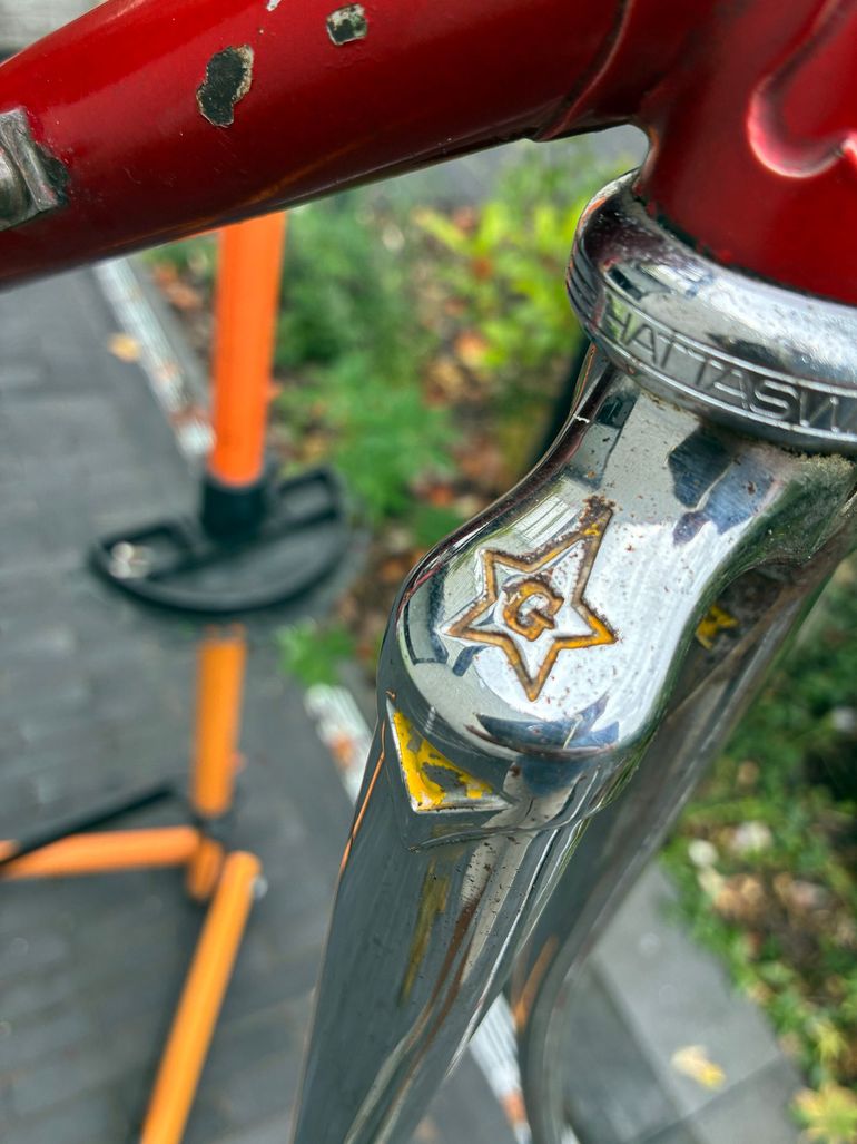 Used Guerciotti Custom Frameset 1982 Road & Gravel, Red — image 8 of 10