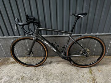 Gebrauchtes Specialized Diverge Comp Carbon 2022 2022 Road & Gravel, Hellgrau — Bild 2 von 17