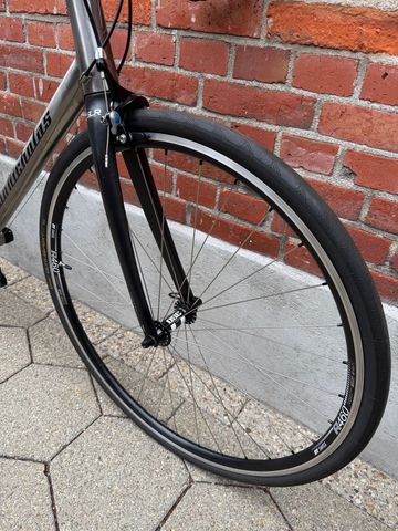 Van Nicholas NEW! Van Nicholas Boreas Titanium/Shimano 105 2x11/DT-Swiss R460/SLR crb/Size XL 2023 Road & Gravel usato, Grigio chiaro — immagine 4 di 17