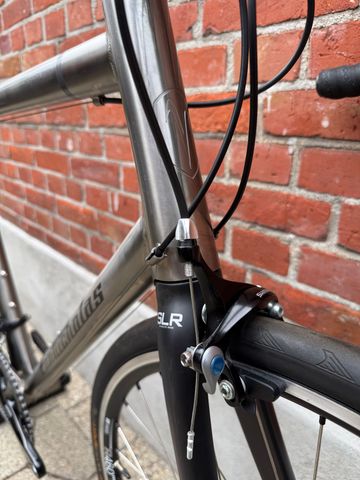 Van Nicholas NEW! Van Nicholas Boreas Titanium/Shimano 105 2x11/DT-Swiss R460/SLR crb/Size XL 2023 Road & Gravel usato, Grigio chiaro — immagine 6 di 17