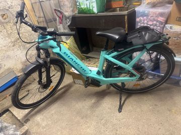 Bianchi e-Omnia C Type DEORE 2025 2025 Urban usato, Verde — immagine 3 di 3