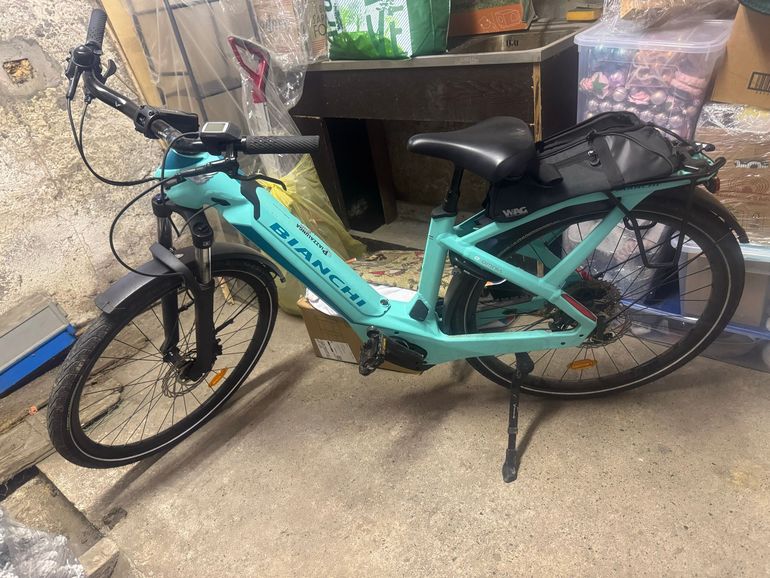 Bianchi e-Omnia C Type DEORE 2025 2025 Urban usato, Verde — immagine 3 di 3