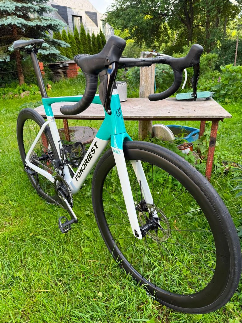 Used Fondriest Custom Shimano 105 2025 Road & Gravel, White — image 2 of 6