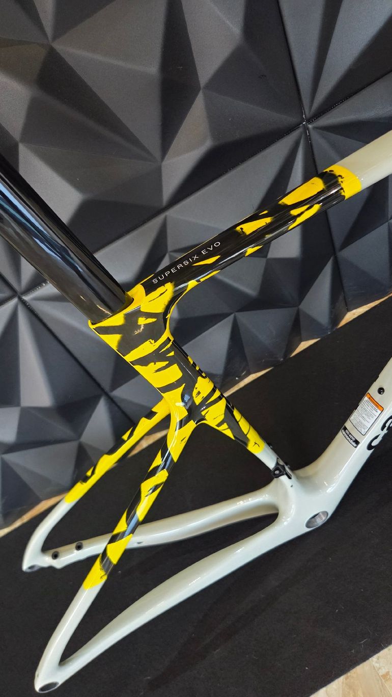 Used Cannondale SuperSix EVO Frameset 2026 Road & Gravel, White — image 2 of 11