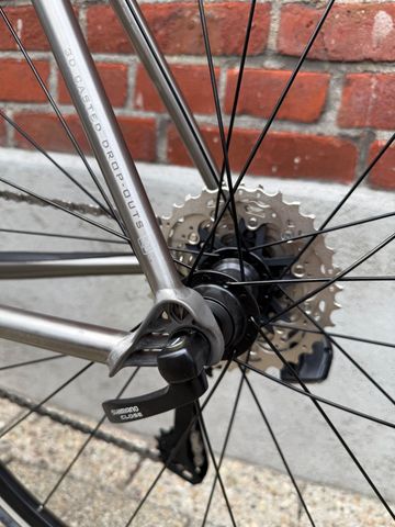 Used Van Nicholas NEW! Van Nicholas Boreas Titanium/Shimano Ultegra Di2 - 2x12/Gr.L 2023 Road & Gravel, Light Gray — image 16 of 16