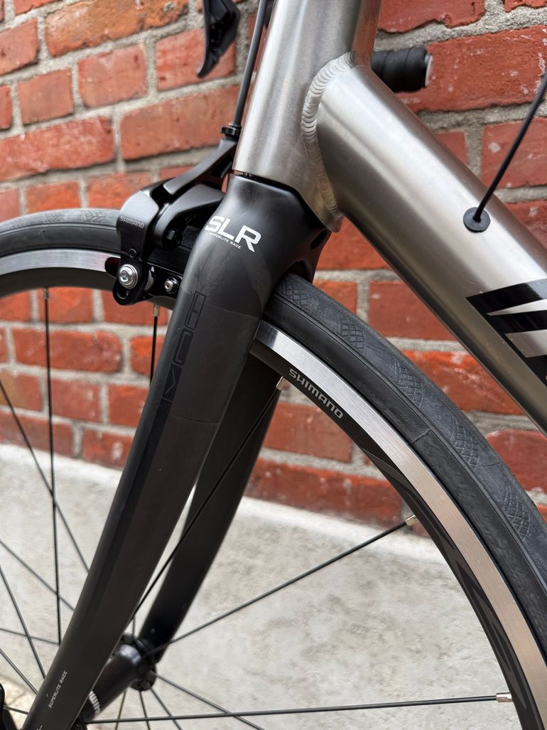 Used Van Nicholas NEW! Van Nicholas Boreas Titanium/Shimano Ultegra Di2 - 2x12/Gr.L 2023 Road & Gravel, Light Gray — image 15 of 16