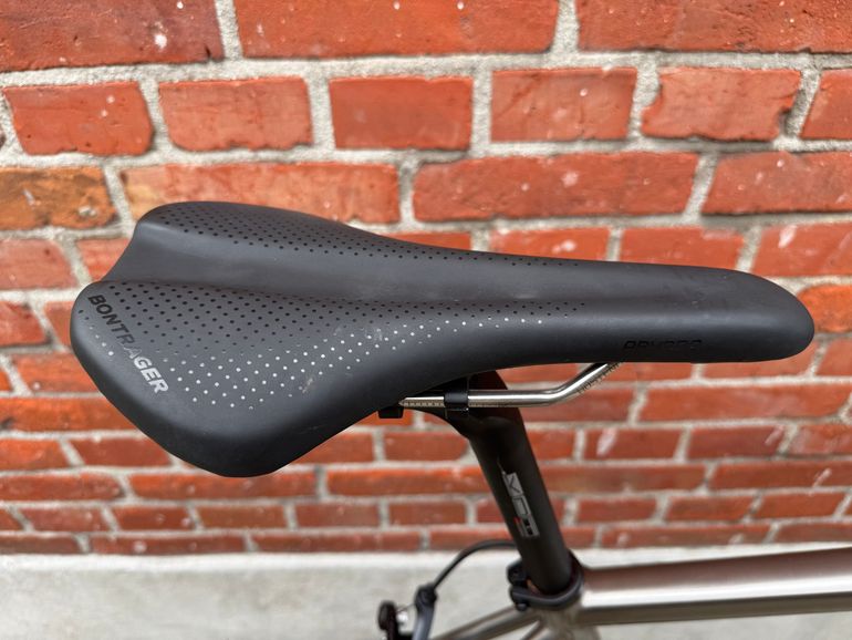 Used Van Nicholas NEW! Van Nicholas Boreas Titanium/Shimano Ultegra Di2 - 2x12/Gr.L 2023 Road & Gravel, Light Gray — image 9 of 16