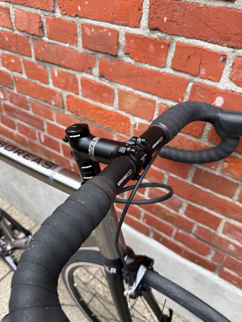 Used Van Nicholas NEW! Van Nicholas Boreas Titanium/Shimano Ultegra Di2 - 2x12/Gr.L 2023 Road & Gravel, Light Gray — image 7 of 16