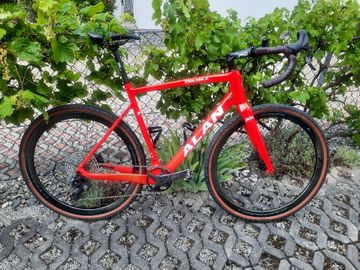 Alan Custom Campagnolo Ekar 2022 Road & Gravel usato, Rosso — immagine 2 di 22