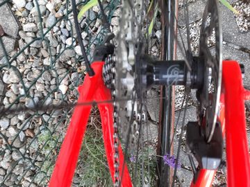 Alan Custom Campagnolo Ekar 2022 Road & Gravel usato, Rosso — immagine 5 di 22