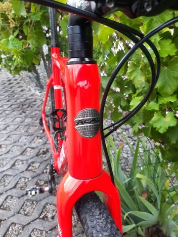 Alan Custom Campagnolo Ekar 2022 Road & Gravel usato, Rosso — immagine 21 di 22