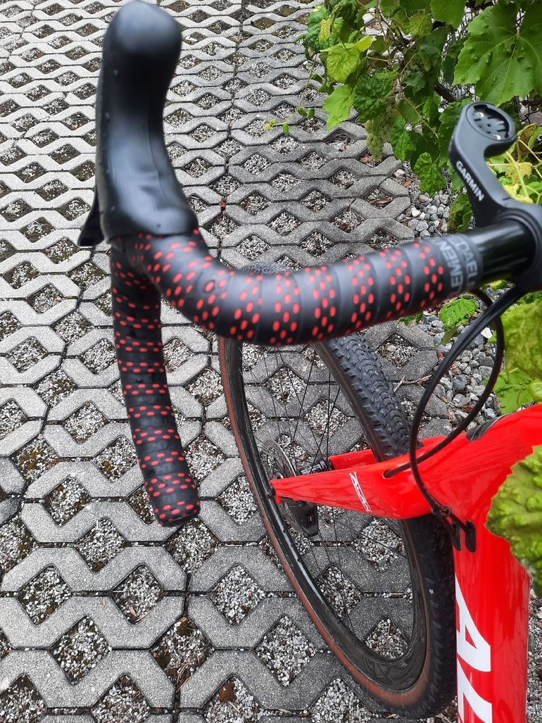 Alan Custom Campagnolo Ekar 2022 Road & Gravel usato, Rosso — immagine 4 di 22