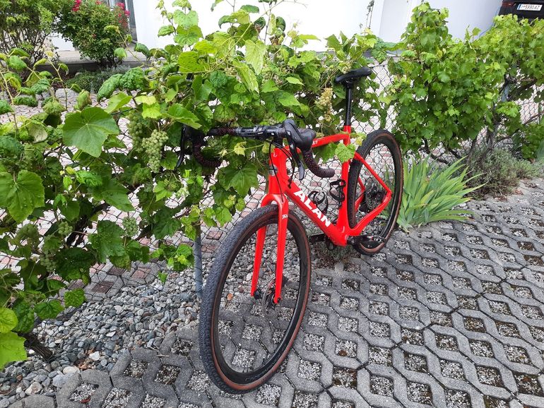 Alan Custom Campagnolo Ekar 2022 Road & Gravel usato, Rosso — immagine 8 di 22