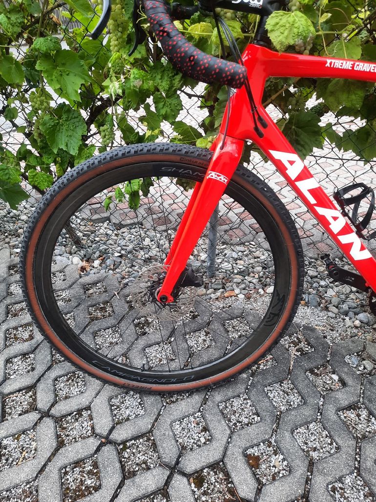 Alan Custom Campagnolo Ekar 2022 Road & Gravel usato, Rosso — immagine 10 di 22