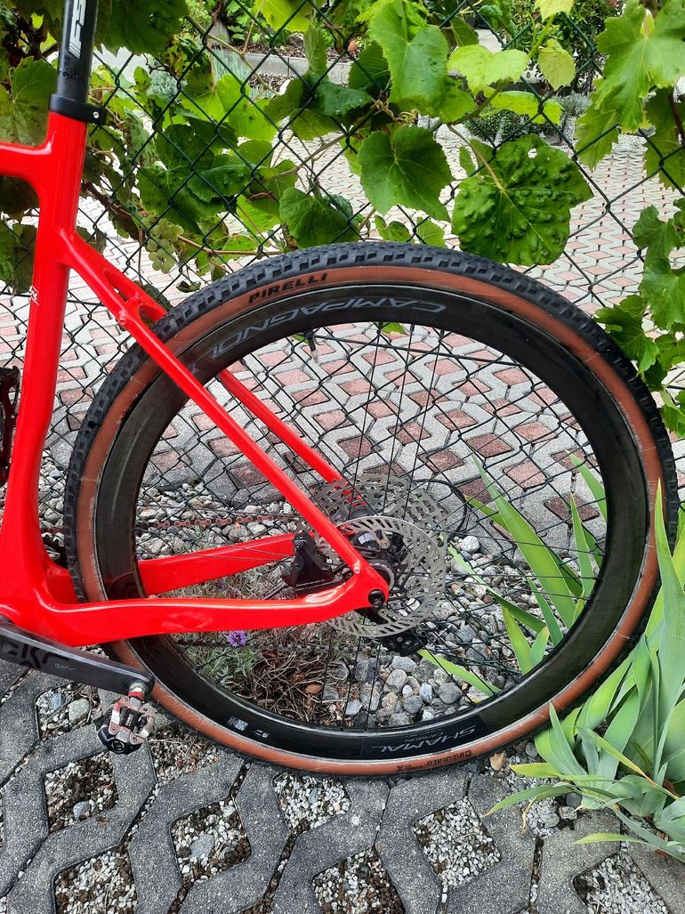 Alan Custom Campagnolo Ekar 2022 Road & Gravel usato, Rosso — immagine 9 di 22