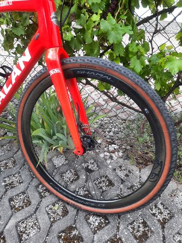 Alan Custom Campagnolo Ekar 2022 Road & Gravel usato, Rosso — immagine 20 di 22