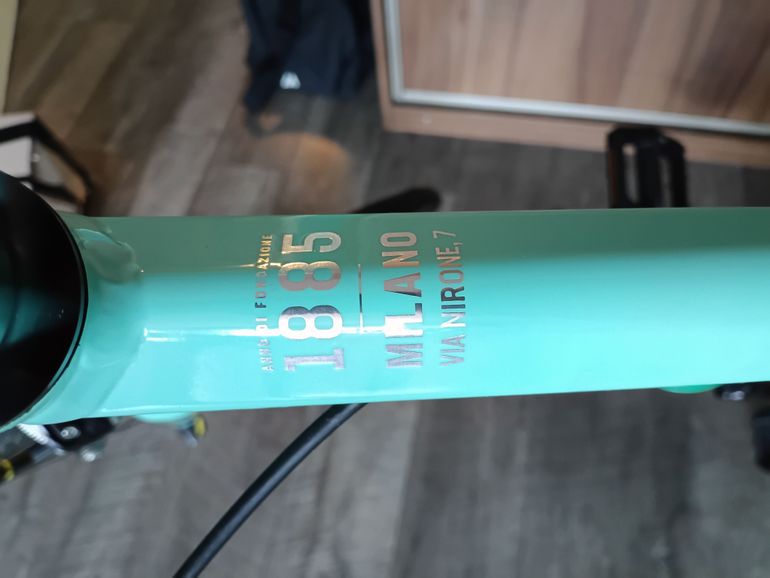 Bianchi Via Nirone 7 105 2021 2021 Road & Gravel usato, Blu — immagine 8 di 11
