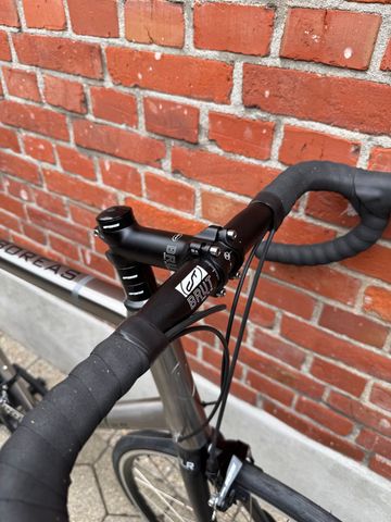 Used Van Nicholas NEW! Van Nicholas Boreas Titanium/Shimano 105 2x11/DT-Swiss R460/SLR/Size XXL 2023 Road & Gravel, Light Gray — image 7 of 17